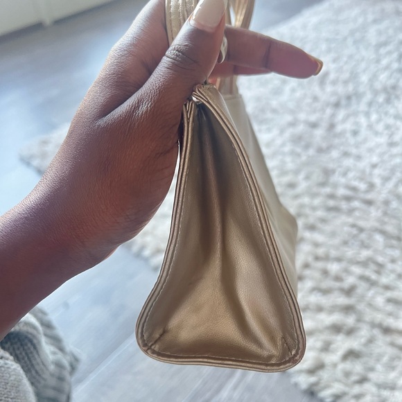 Gold authentic mini telfar bag - Picture 3 of 3